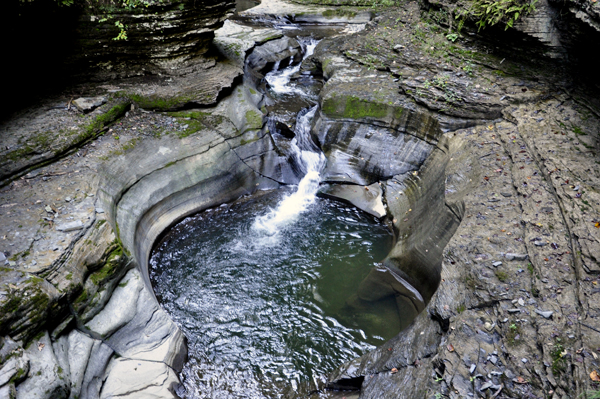 small cascades at The Glen of Pools